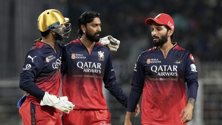 IPL 2025 – Krunal Pandya restricts KKR to 174 despite blazing knocks from Ajinkya Rahane and Sunil Narine