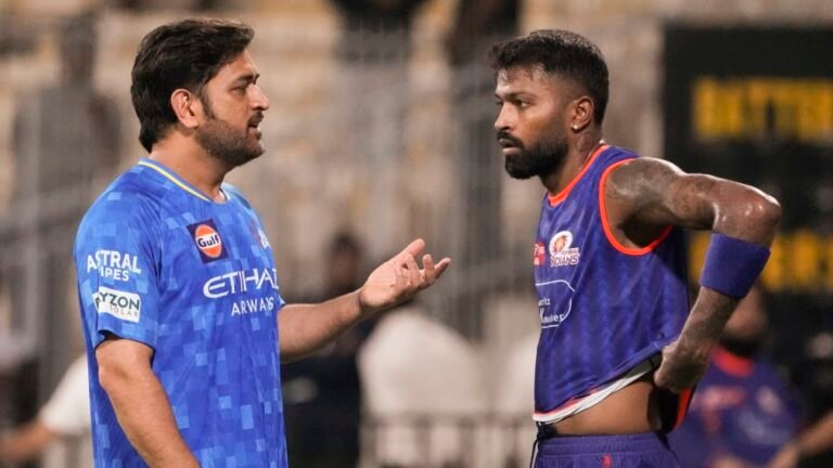 IPL – CSK pick three spinners and bowl against MI in Chennai