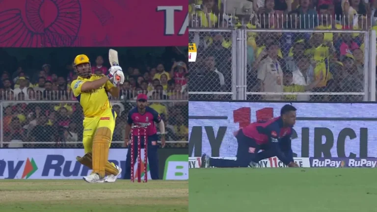 MS Dhoni falls to Shimron Hetmyer’s stunner as RR star breaks CSK fans’ hearts
