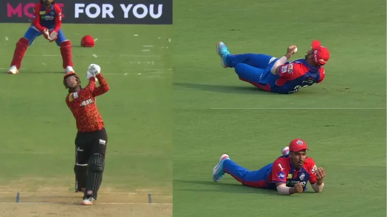 Vipraj Nigam takes unbelievable catch to end Heinrich Klaasen’s counterattack in IPL 2025