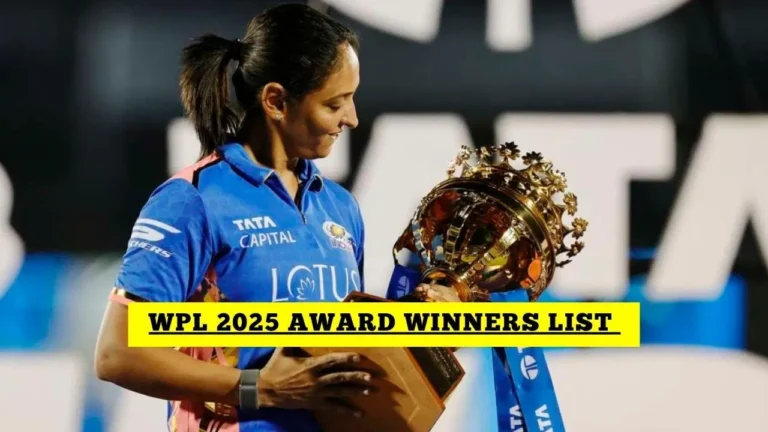 Full list of prize winners after DC-W vs MI-W WPL Final