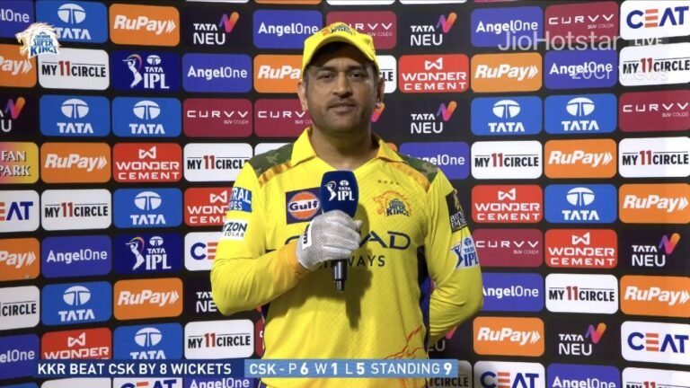 MS Dhoni calls himself undeserving of PoTM award vs LSG, claims CSK stronger without R Ashwin