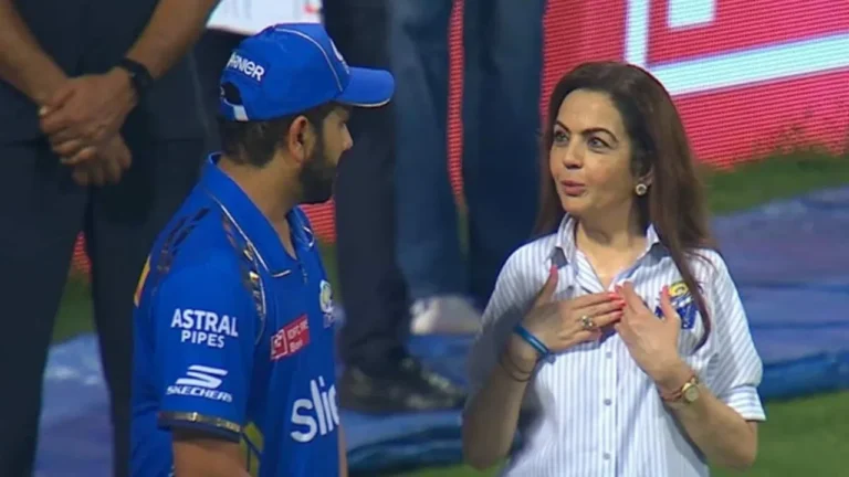 Watch- Rohit Sharma’s fan demands reinstatement as Mumbai Indians’ captain; Nita Ambani responds