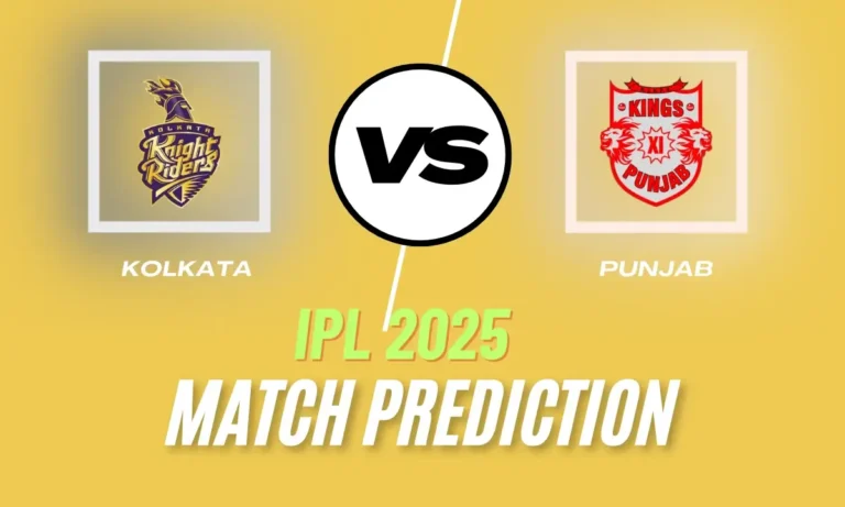 IPL 2025 – KKR vs PBKS dream11 team, Match Prediction