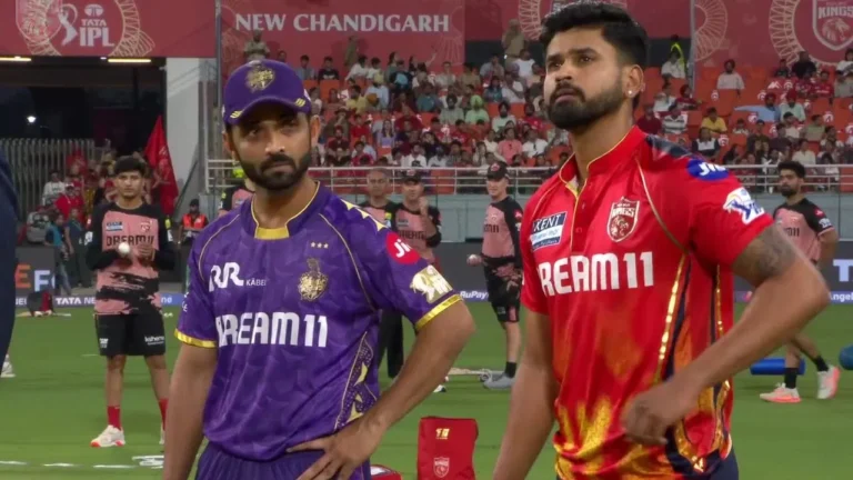 Who are the Impact Players nominated for PBKS vs KKR match 31 of IPL 2025?