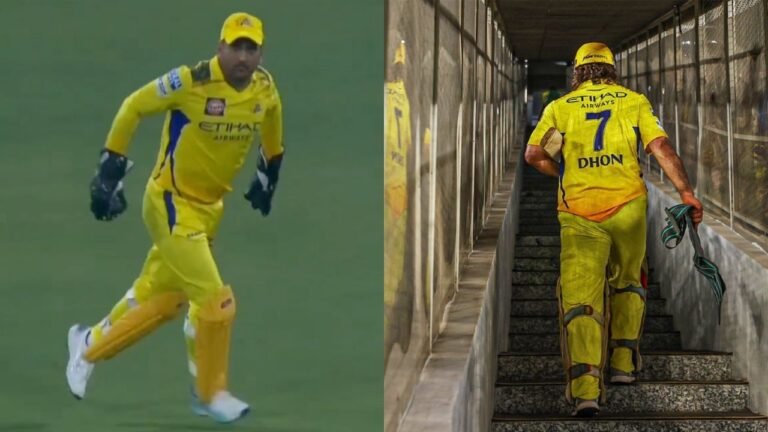 Watch- MS Dhoni seriously injured!! CSK’s IPL 2025 over?