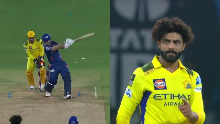 Ravindra Jadeja destroys in-form Mitchell Marsh’s stumps with a beauty in LSG vs CSK clash
