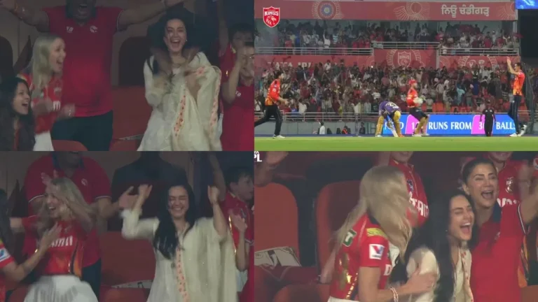 Preity Zinta celebrates wildly like a kid; Andre Russell shattered as PBKS defend lowest IPL score