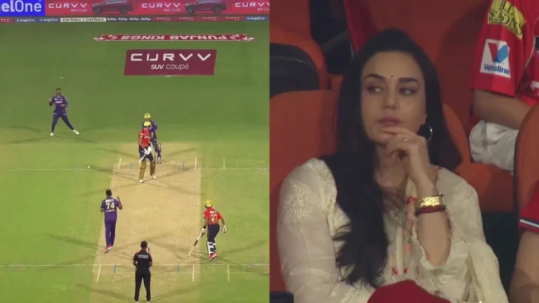 Preity Zinta’s viral reaction to Marco Jansen’s PATHETIC dismissal in PBKS vs KKR clash