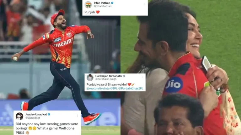 Twitter explodes as Punjab Kings beat KKR in IPL thriller