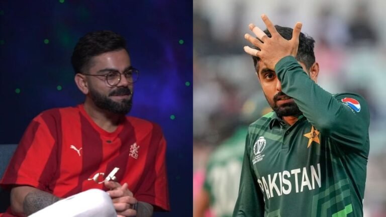 Virat Kohli takes a dig at Babar Azam with ‘Ghante ka Peace’ one-liner