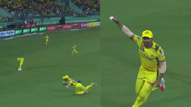 Rahul Tripathi takes absolute blinder to dismiss Aiden Markram in LSG vs CSK clash