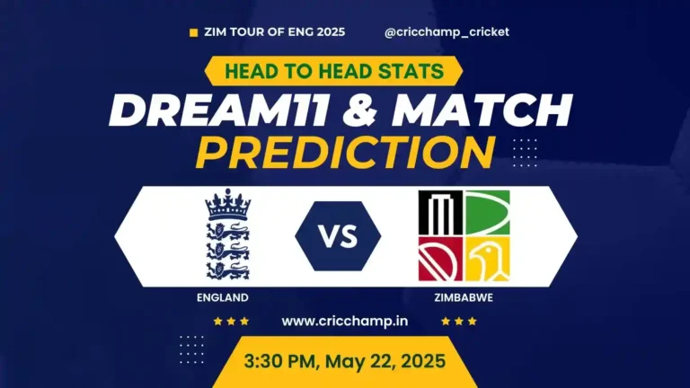 ENG vs ZIM Test Match Prediction, Toss
