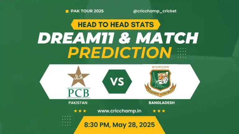 Pak vs Ban 1st T20 Toss, Match prediction | head to head |