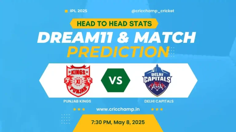 Today IPL Match PBKS vs DC Dream11 Prediction, Toss – IPL 2025