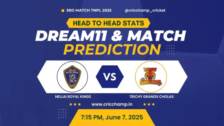 NRK vs TGC Dream11 Prediction | Toss | H2H